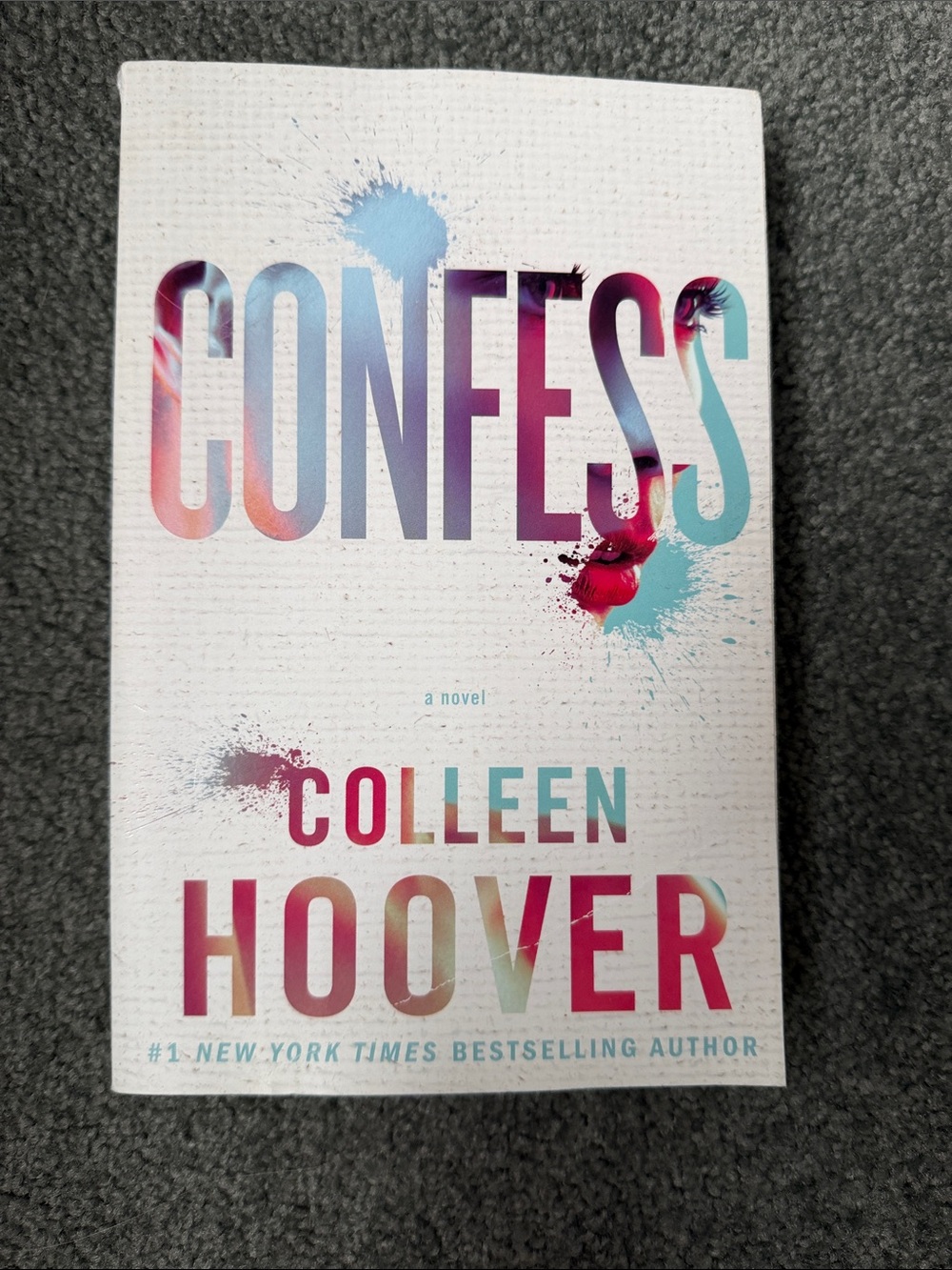 Confess Book Colleen Hoover (White Cover)